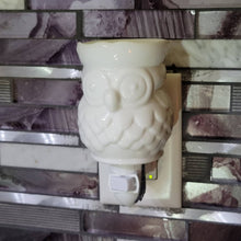 Load image into Gallery viewer, Ceramic Wall Warmer - White Owl