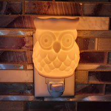Load image into Gallery viewer, Ceramic Wall Warmer - White Owl