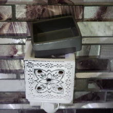 Load image into Gallery viewer, Ceramic Wall Warmer - Matte White Gray