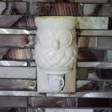 Cargar imagen en el visor de la galería, Ceramic Wall Warmer - White Owl
